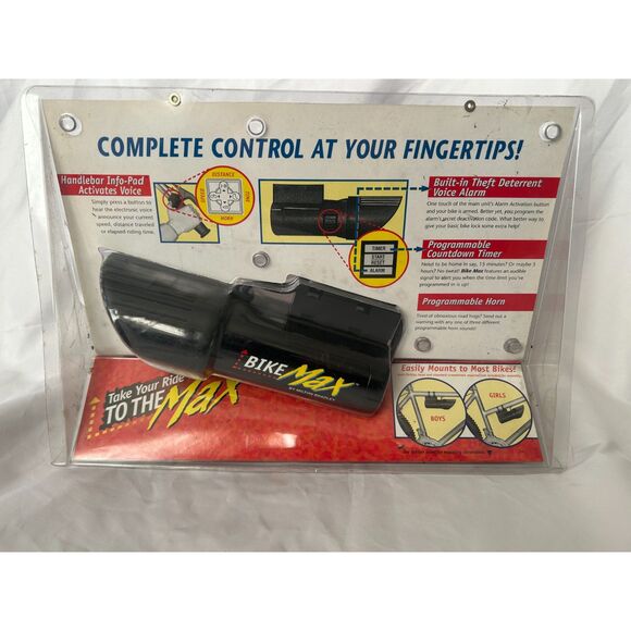Vintage NIP New Old Stock 1995 Milton Bradley Bike Max Talking Computer - Picture 4 of 4